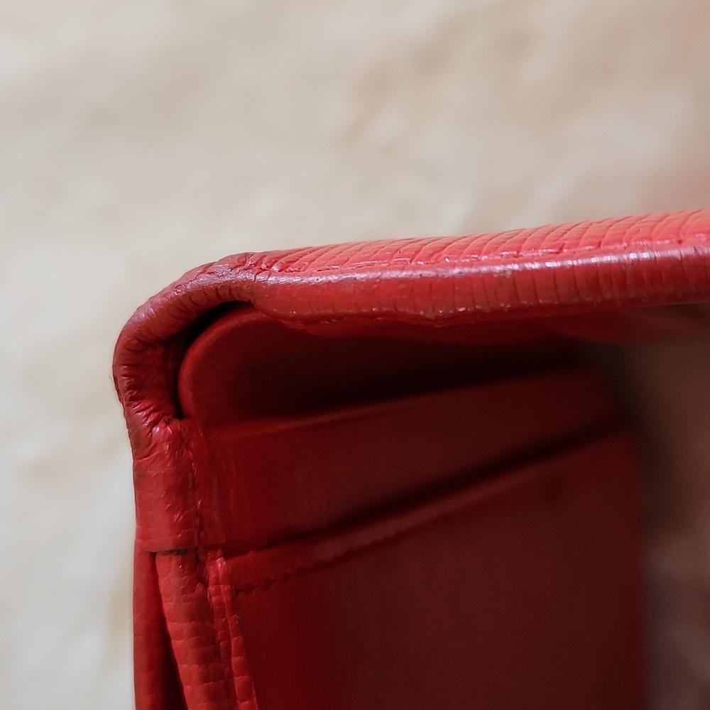 MCM Red Leather Wallet - Picture 10 of 10